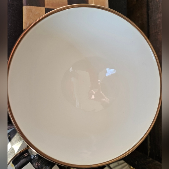 Mackenzie Childs Courtly Check Ice Cream Dish - Picture 4 of 8